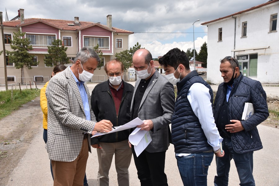 TOKİ KENTSEL DÖNÜŞÜM DAİRE BAŞKANI MUSTAFA BAKIR İLÇEMİZİ ZİYARET ETTİ